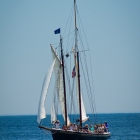 Calm Day on Schooner Surprise